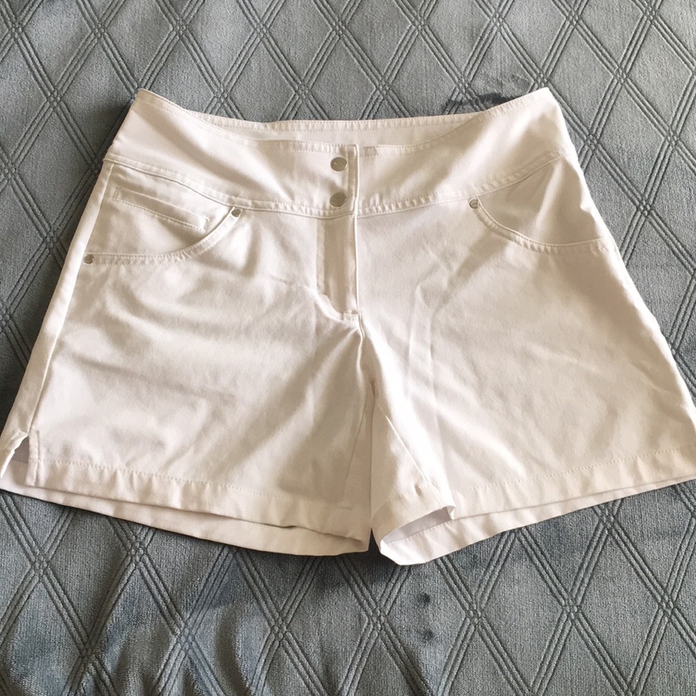 Slazenger White Golf Shorts